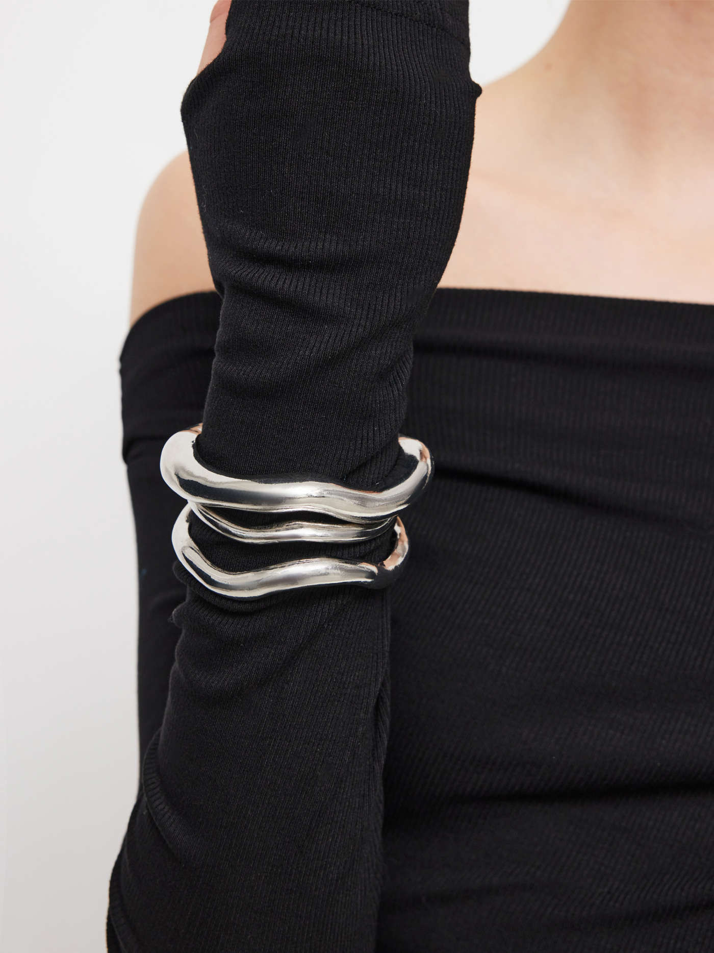 3PCS WAVE OPEN BRACELET SET | Cider