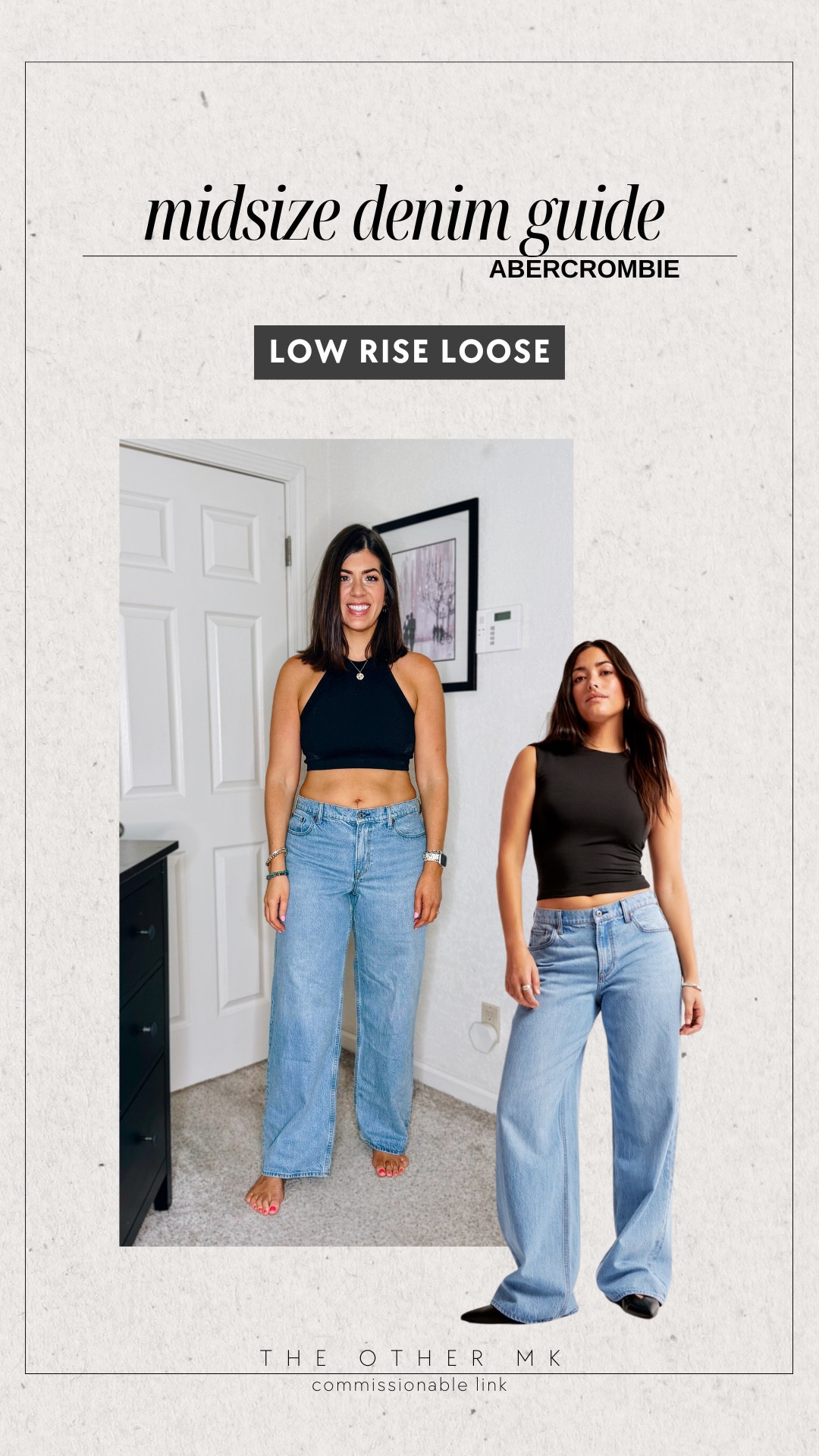 Abercrombie denim sale - code DENIMAF
In a 29 curve long! Loose fit size down if in between

#LTKSaleAlert #LTKNYFW #LTKOver40