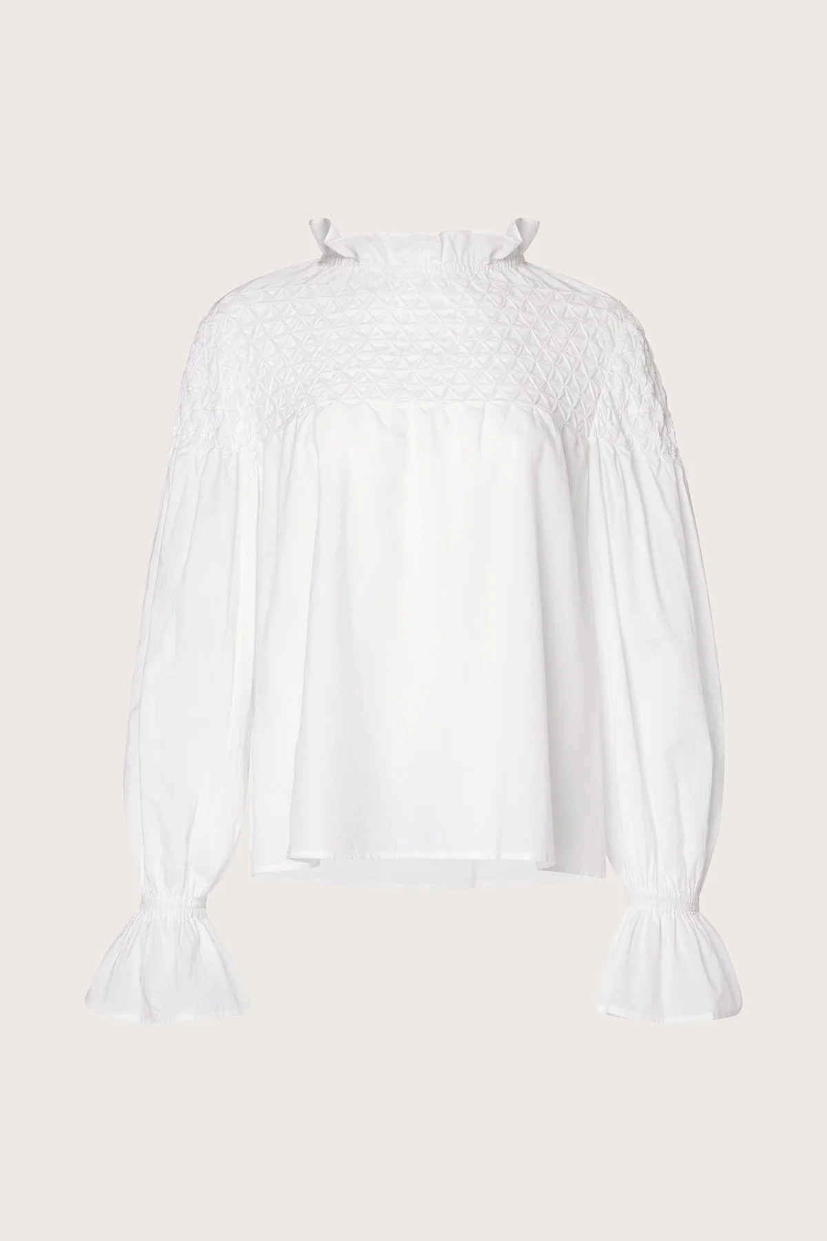 Majorelle Top in White | Merlette NYC