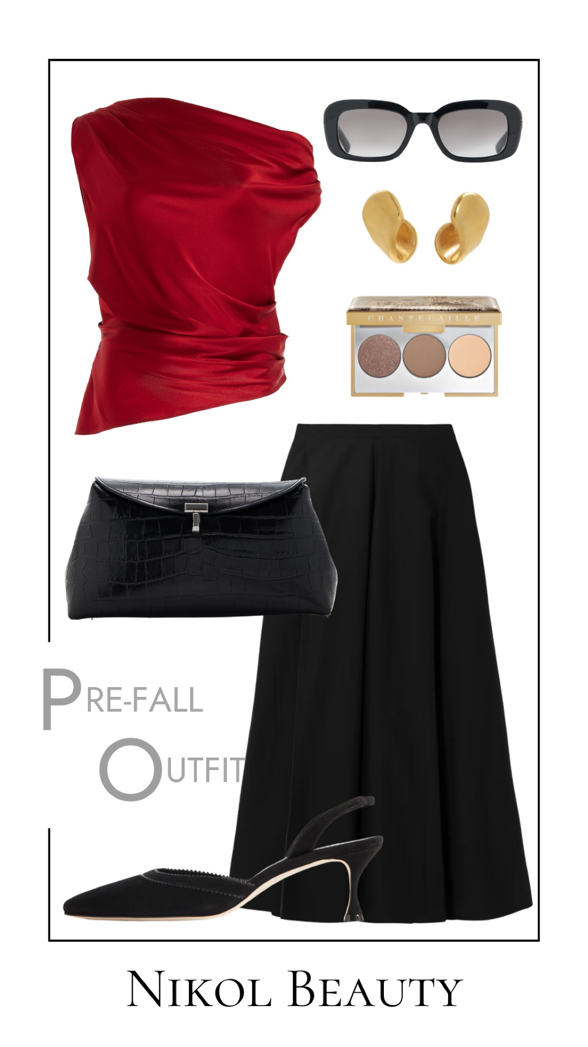 Red and black pre-fall perfection with Staud’s Phare top, Theory’s gathered midi skirt, Manolo Blahnik’s Brontiasli pumps, and Totême’s T-Lock clutch. Bold and elegant! 
#PreFallFashion #LuxuryStyle #Staud #Theory #ManoloBlahnik #Totême #FashionInspo #OutfitOfTheDay #ChicStyle #FallFashion #StyleInspo #OOTD



#LTKItBag #LTKShoeCrush #LTKStyleTip