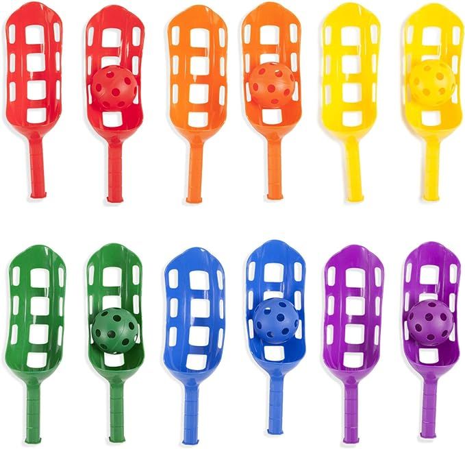 Champion Sports Scoop Ball Set: Classic Outdoor Lawn Party & Kids Game in 6 Assorted Colors | Amazon (US)