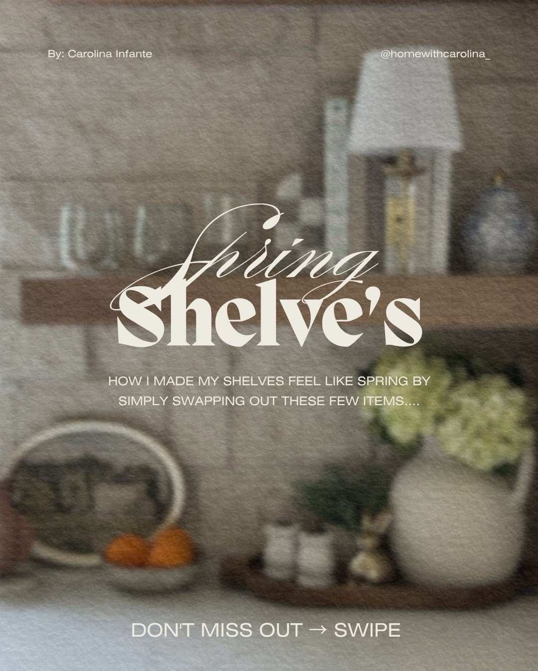 Revamped my shelves for spring! 🌷

#springshelves #springdecor #springhome 

#LTKSeasonal #LTKHome