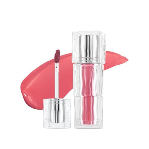 TIRTIR [*Mini Size Waterism Tinted Lip Gloss #12 Rich Rush, 0.06 Fl Oz – Kiss Ready Lipgloss, 12H Long Lasting Non Sticky Natural Tinted Glow Korean Multiuse Cheek and Lip Tint for Women gift | Amazon (US)