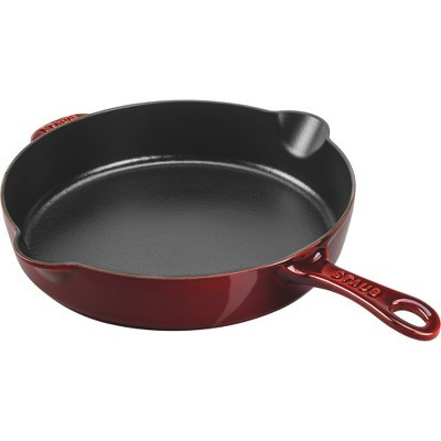Staub Cast Iron 11-inch Traditional Skillet - Grenadine | Target