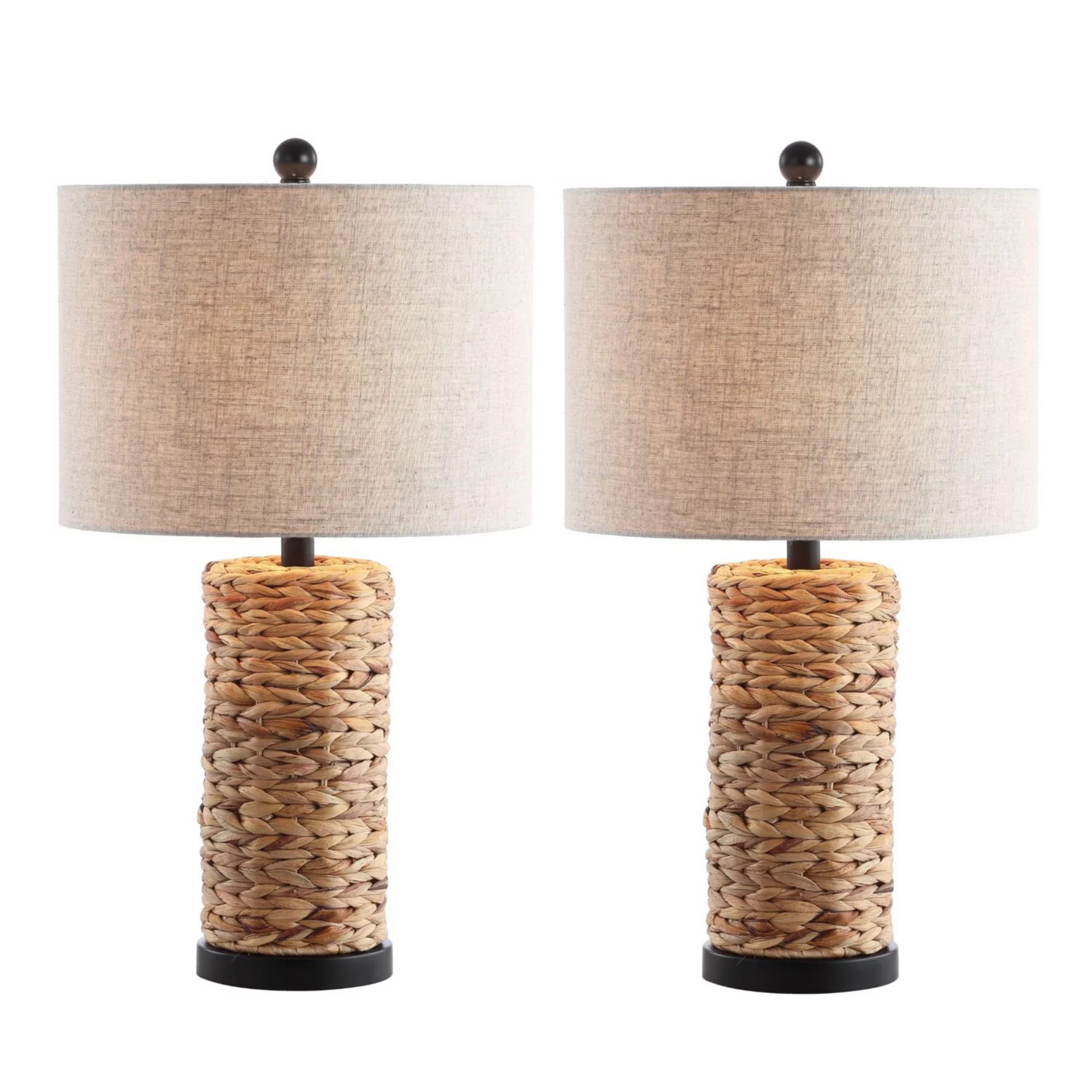 Elicia Sea Grass Led Table Lamp (set Of 2) | Kohl's