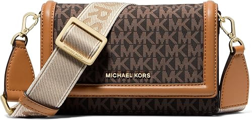 MICHAEL Michael Kors Jet Set Small Phone Web Strap Crossbody | Amazon (US)