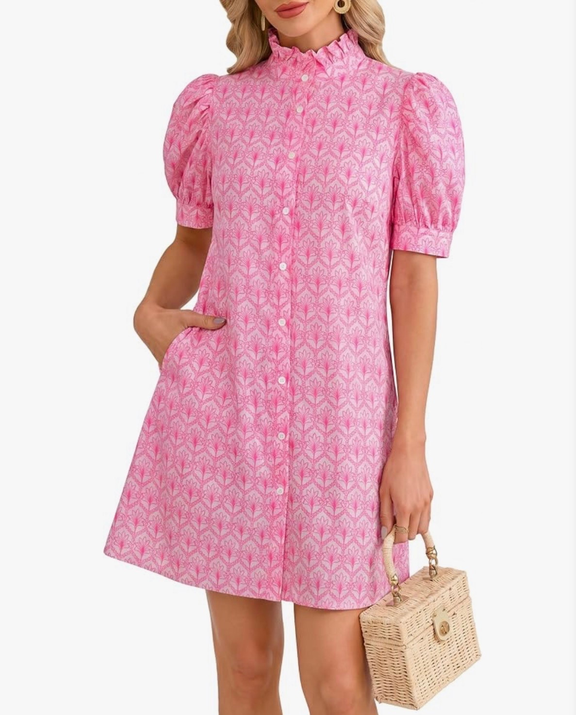 summer dresses - ON SALE; I love the collar on this dress and also comes in a purple print; reminds me or a pricier coastal brand 

#amazon #designerdupe #lookalike
#salefinds #datenightoutfit

#LTKSeasonal #LTKSaleAlert #LTKOver40