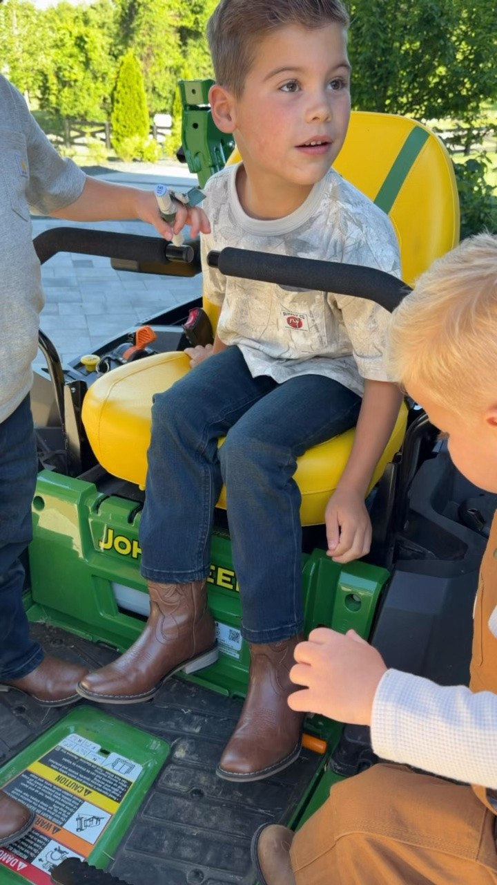 Ready for the rodeo! 🤠 Linking the boys outfits here from last night- boots, jeans, tees, & overalls- almost all from Amazon! They had so much fun!

#LTKmomlife #LTKSeasonal #LTKKids