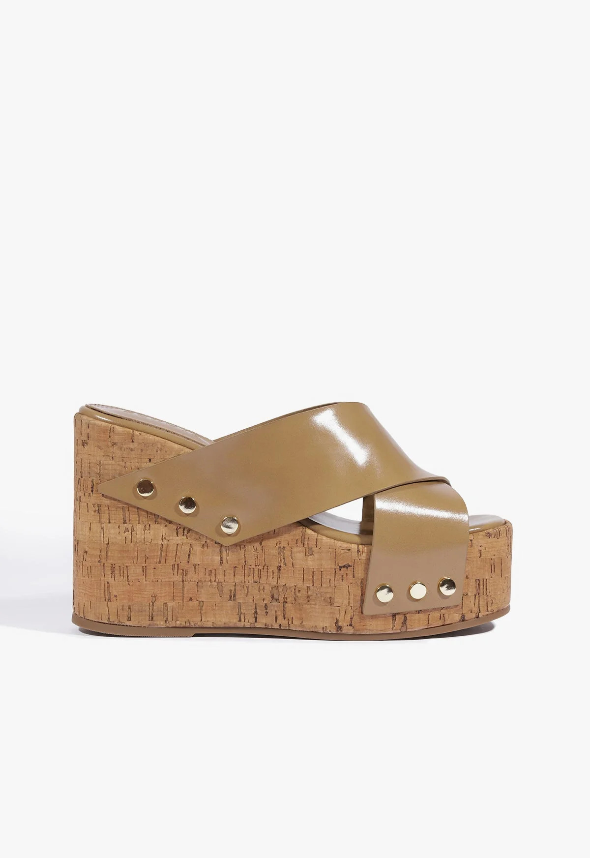 Serena Brown High Platform Heel Sandal | Schutz (US)