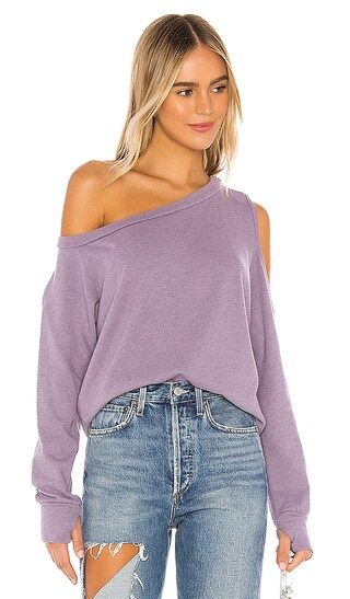 Link Sweatshirt in Lilac Rose | Revolve Clothing (Global)