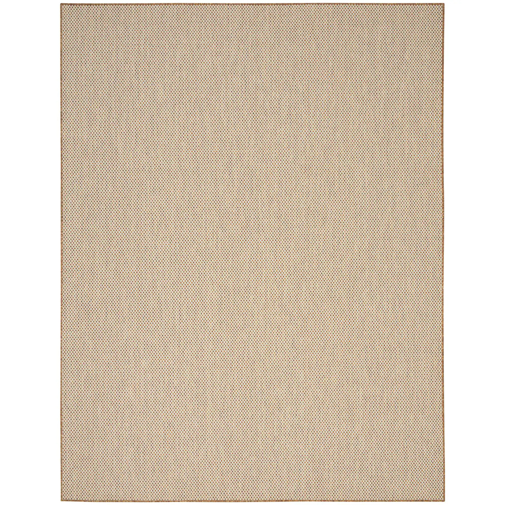 Nourison Home Courtyard 10 x14 ft Jute Ivory Indoor or outdoor Area Rug one_size | 841491124987 | Lowe's