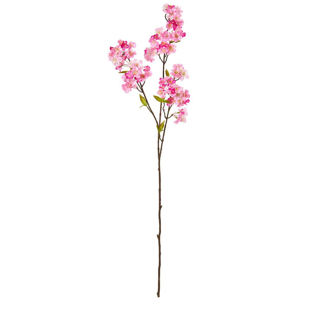 47 in. Cherry Blossom Artificial Flower Spray (Set of 4) | The Home Depot