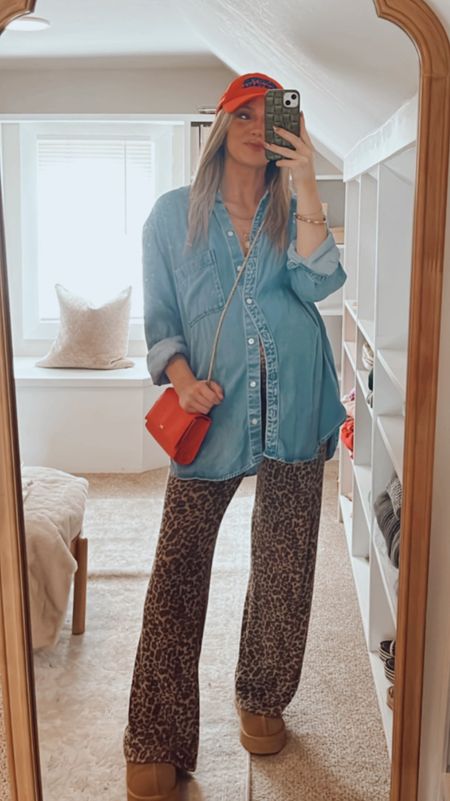 Meeting this baby in a few weeks  calls for comfort ❤️ adding pops of color to a basic fit is my favorite way to feel elevated. These pants are vintage abercrombie – so I linked similar! 

#LTKbump #LTKstyletip #LTKbaby