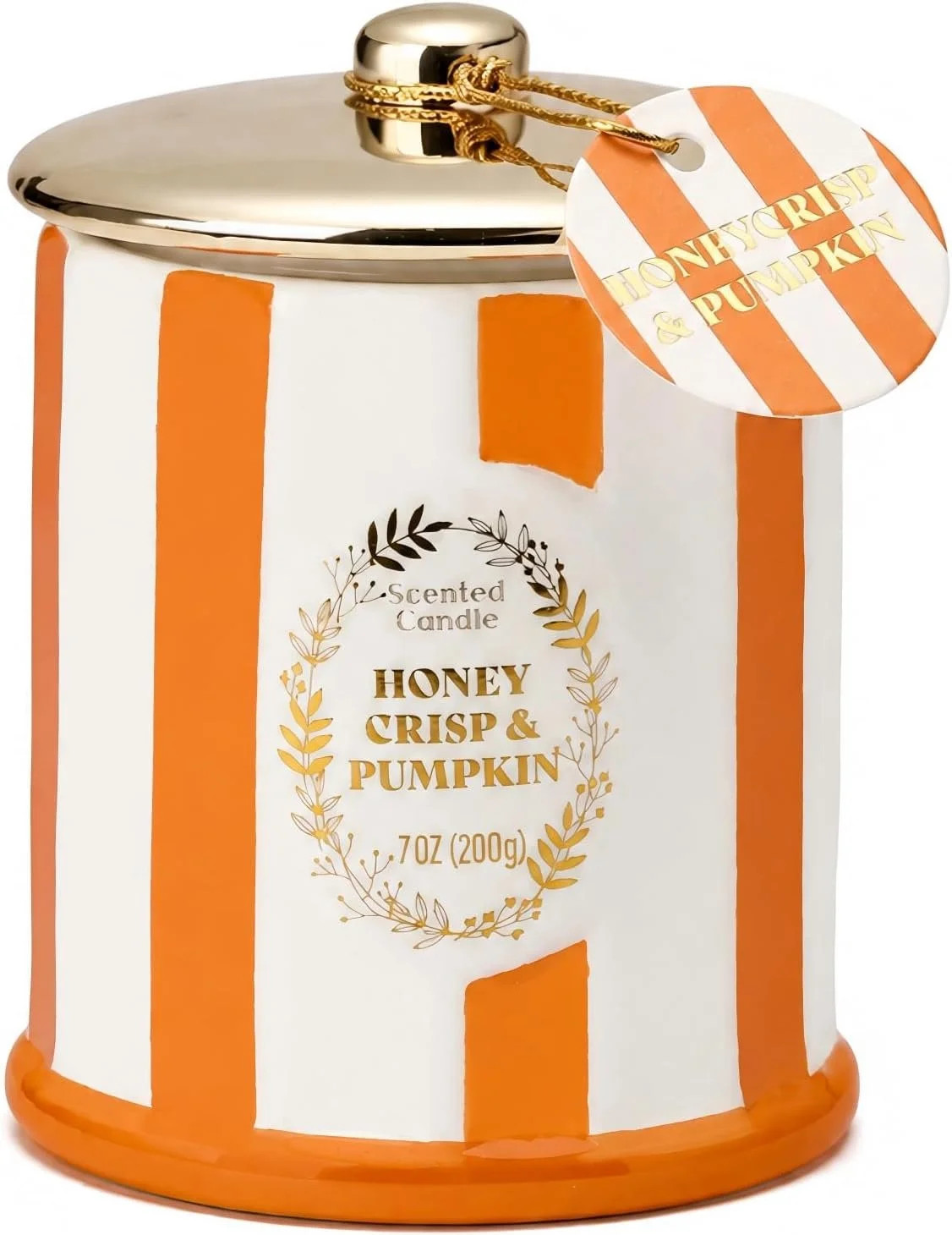 Fall Scented Candles Honeycrisp Pumpkin  Candle 7oz, Autumn  Decor | Fall Candle Gifts for Women, Thanksgiving  Decorations for , Soy Wax Candle - Walmart.com | Walmart (US)