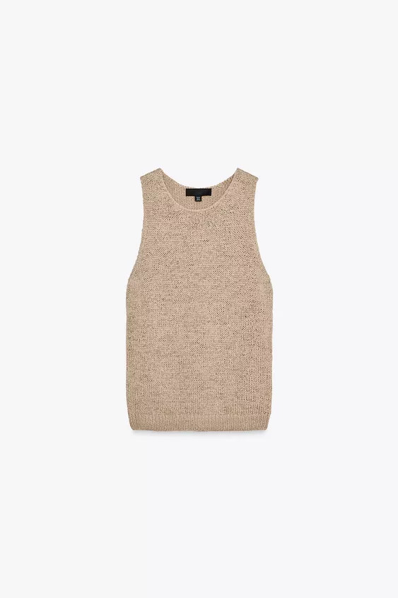 RUSTIC KNIT TOP | Zara US