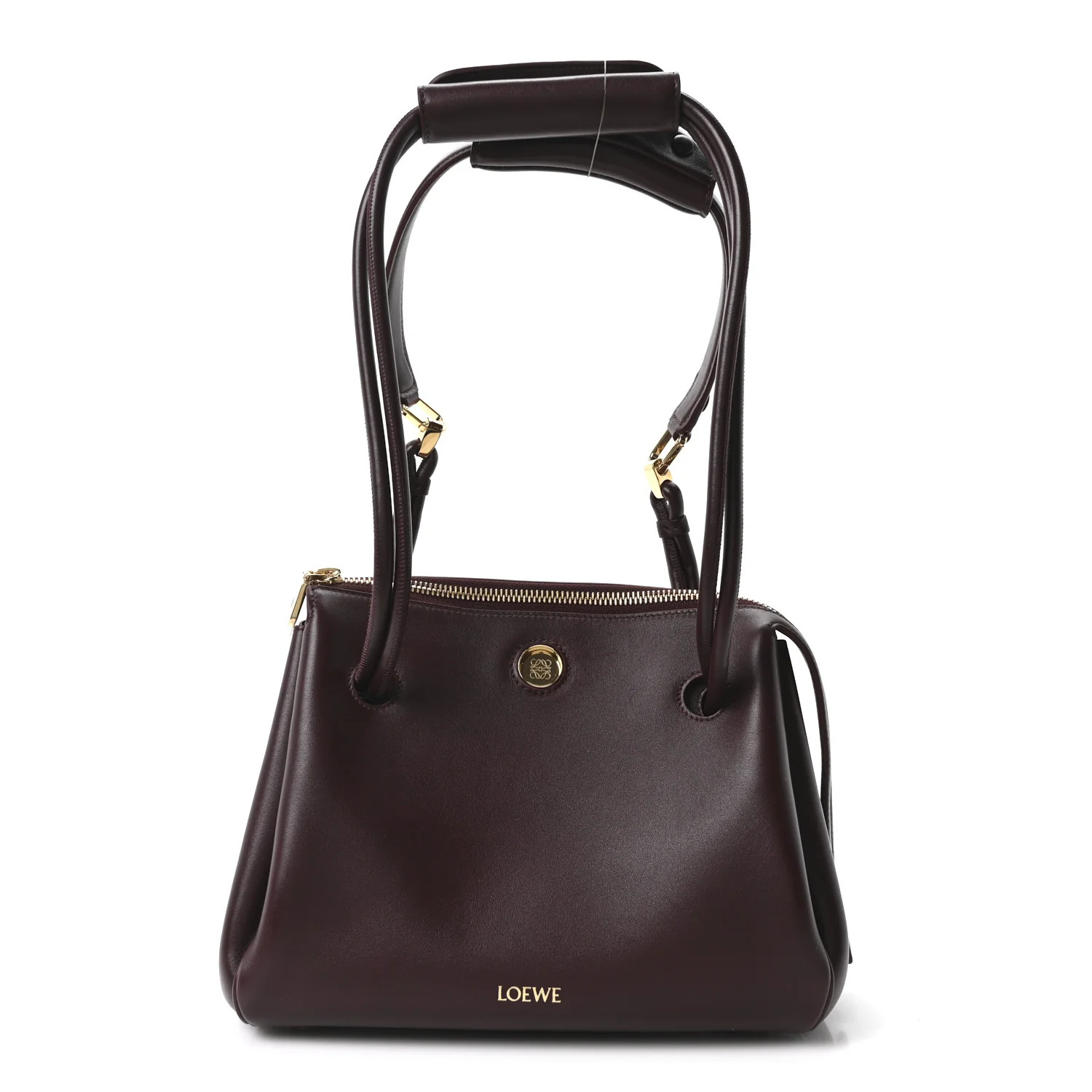 Supple Calfskin Small Madrid Bag Dark Burgundy | FASHIONPHILE (US)
