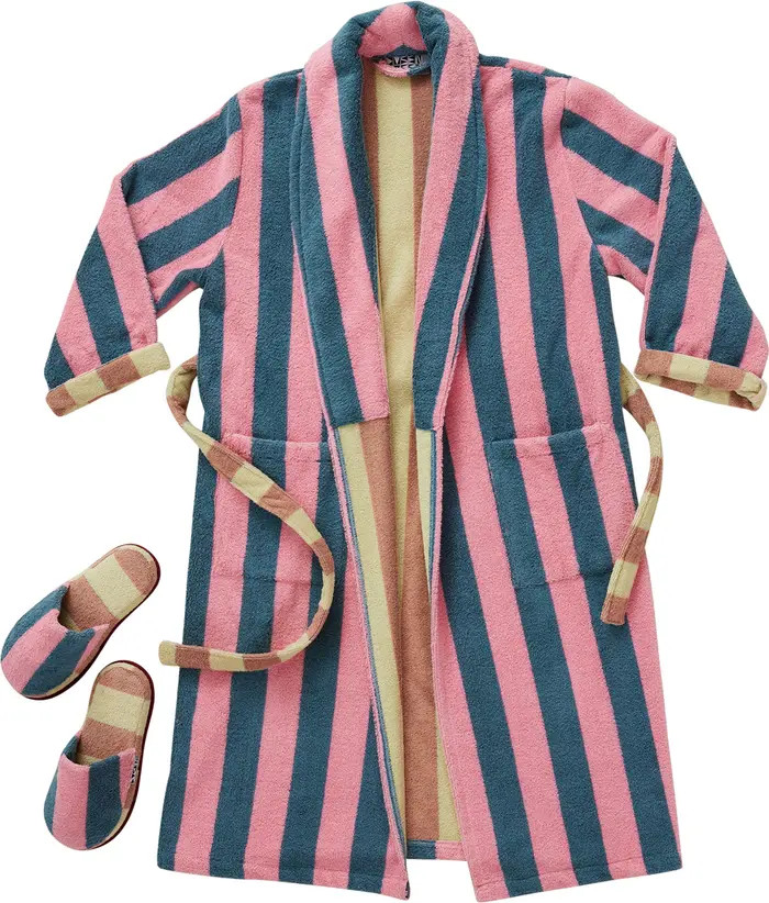 Dusen Dusen Martine Stripe Bathrobe | Nordstrom | Nordstrom