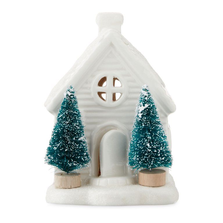 Holiday Time Led Music Village Decoration, 4.5" | Walmart (US)