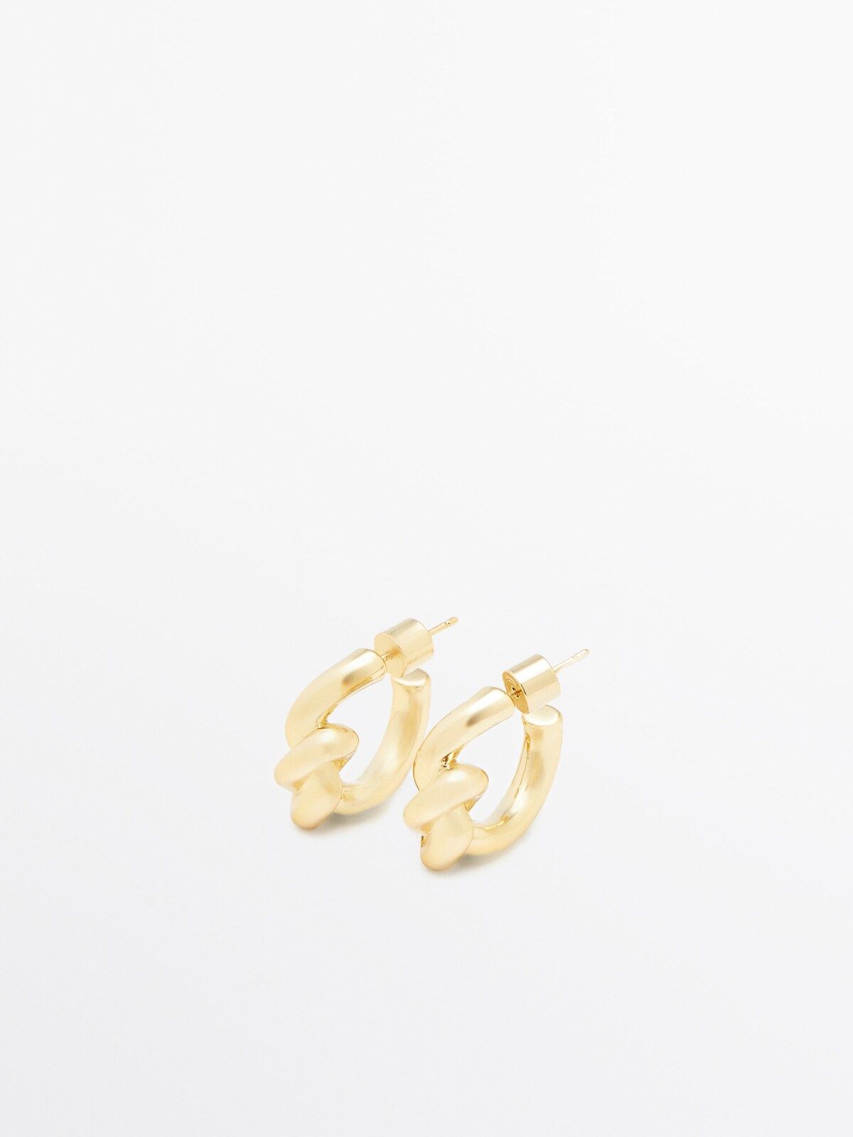 Earrings with knot detail | Massimo Dutti (US)