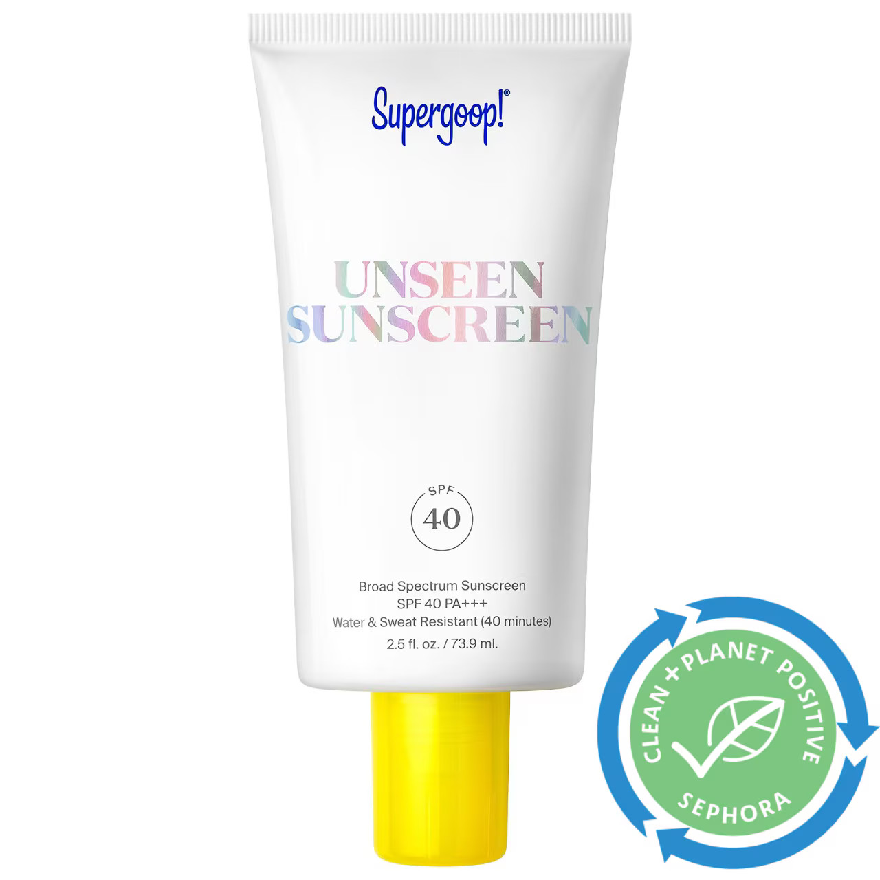 Supergoop! Unseen Sunscreen SPF 40 PA+++ 2.5 oz/ 73.9 mL | Sephora (US)