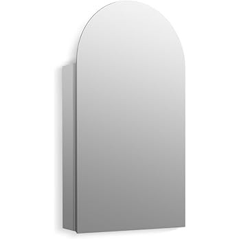 KOHLER Embark Medicine Cabinet, Deep Storage with Adjustable Shelves and Arch Mirrored Door, 20" ... | Amazon (US)