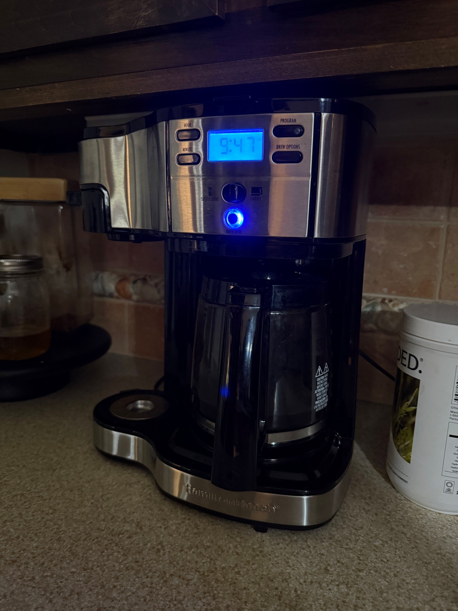 hamilton beach coffee maker — simple, easy everyday use, and fits under short spaces between counter tops and cabinets 🤌🏼

coffee, kitchen appliance, morning routine, coffee maker, gift idea 

#LTKmorningroutine #LTKHome #LTKGiftGuide