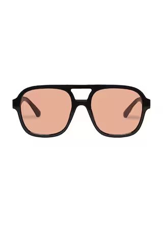 AIRE Whirlpool Sunglasses in Black & Tan Tint from Revolve.com | Revolve Clothing (Global)
