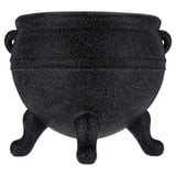 My Texas House Halloween Cauldron Decorative Planter, Black, 14" x 12" | Walmart (US)