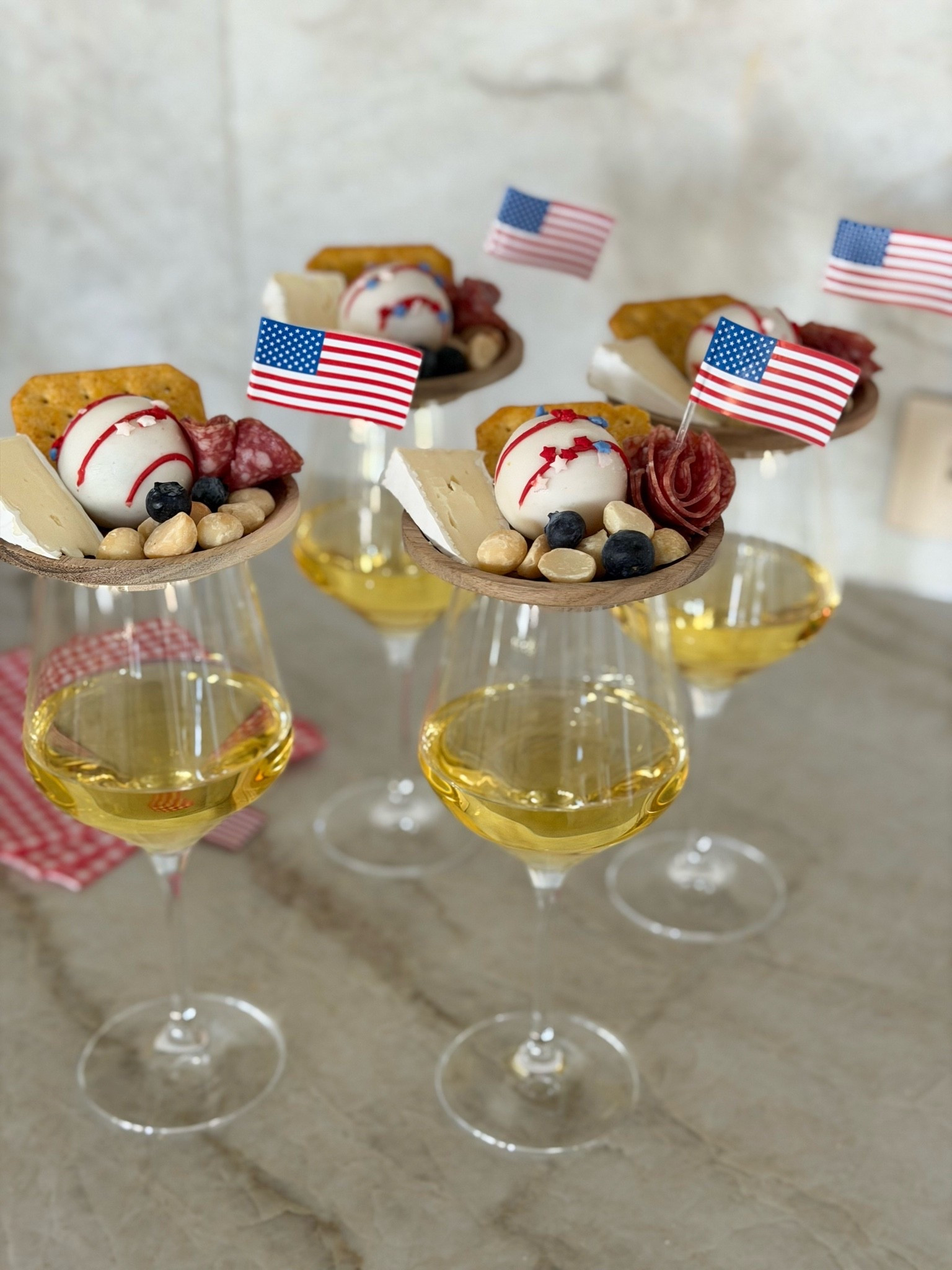 Cutie charcuterie trays for your wine glasses! Great for summer hosting.

#LTKmomlife #LTKfoodie #LTKSaleAlert