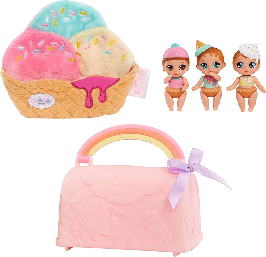 BABY born Surprise Mini Babies Series 6 - Unwrap Surprise Twins or Triplets Collectible Baby Dolls,  | Amazon (US)