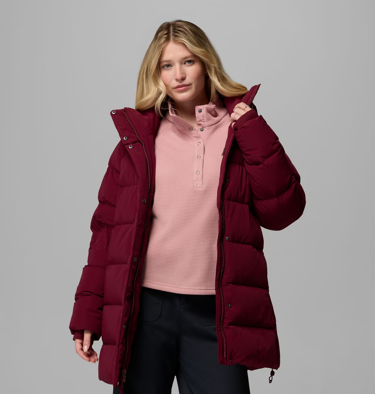 Women's Amaze Puff™ Mid Hooded Jacket | Columbia Sportswear