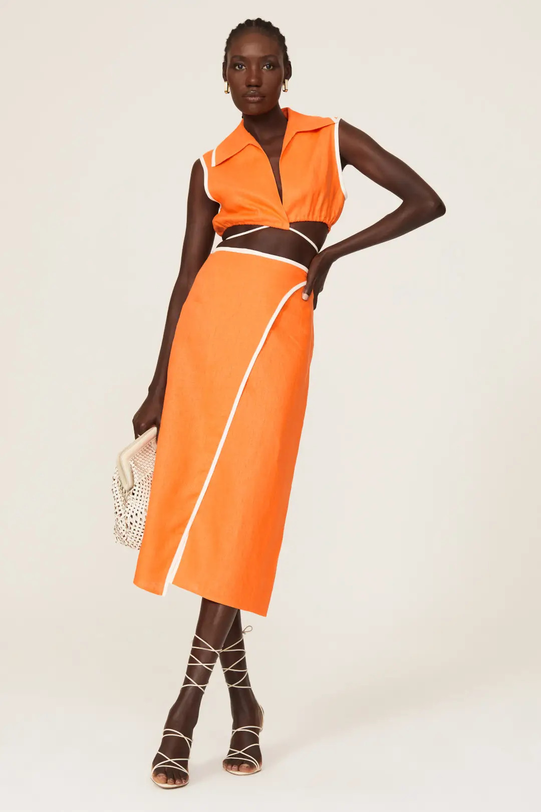 Tie Waist Crop Top | Rent the Runway