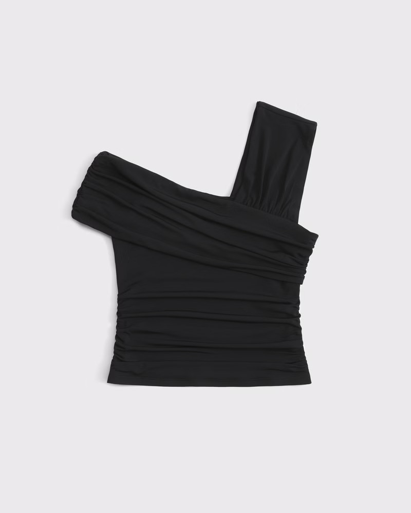 Asymmetrical Wrap Top | Abercrombie & Fitch (US)