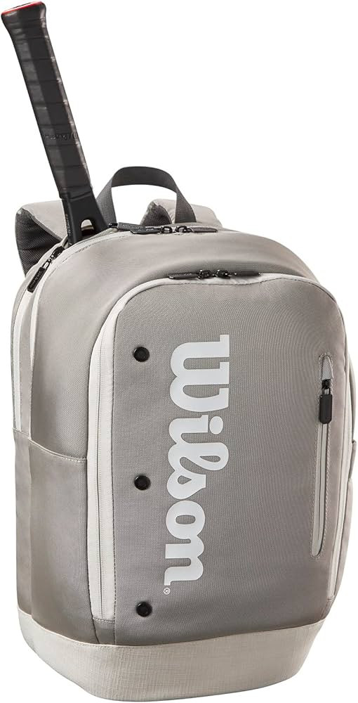 WILSON Tour Tennis Racket Bag - Dark Green and Stone Grey | Amazon (US)