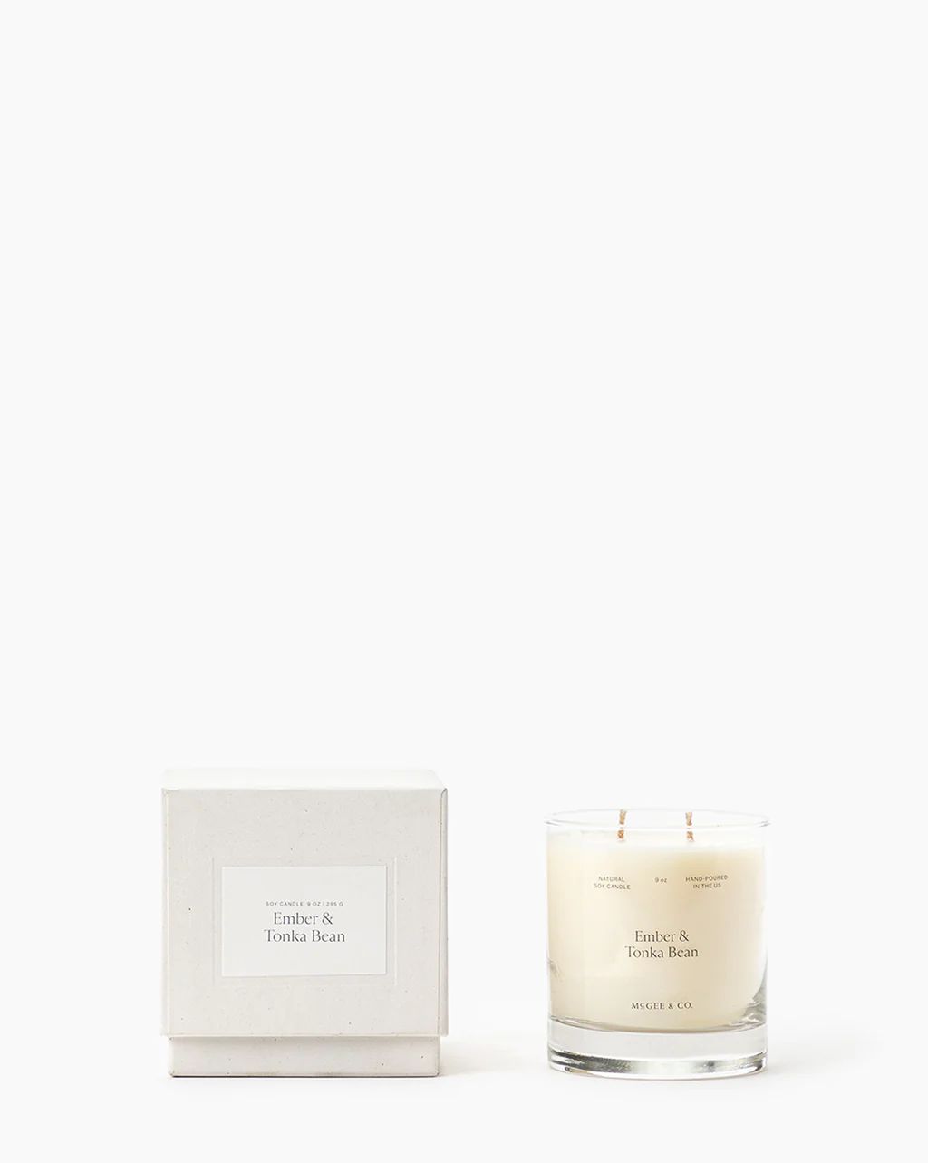 Ember & Tonka Bean Candle | McGee & Co.