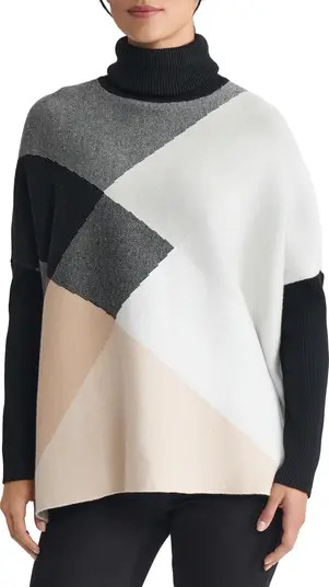 Jacquard Turtleneck Sweater | Nordstrom