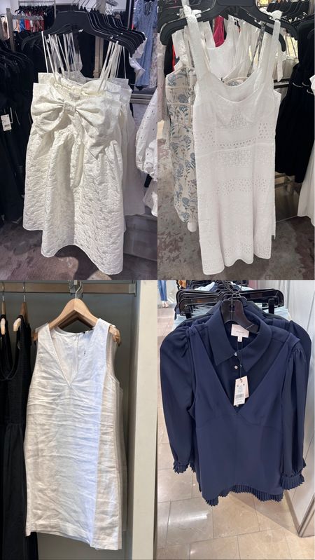 White dresses and a cute girly dress I found while shopping today at Nordstrom!

Note: the bow dress comes in black, and if you click the link for it you’ll get the white option with it!

#LTKSeasonal #LTKwedding #LTKworkwear