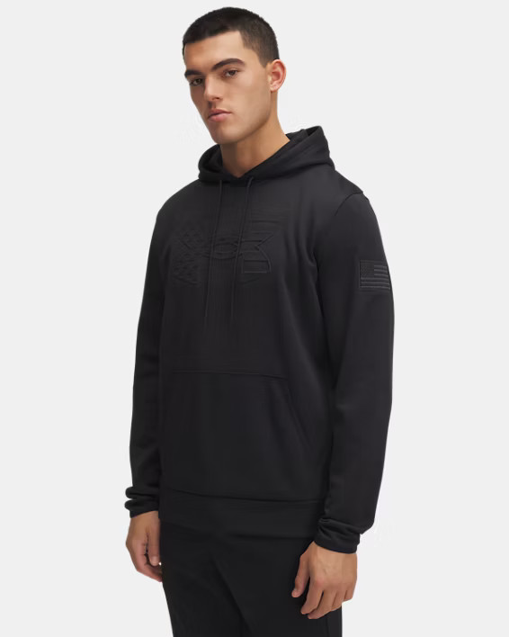 UA Freedom Armour Fleece® Emboss Men's Hoodie | Under Armour | Under Armour (US)
