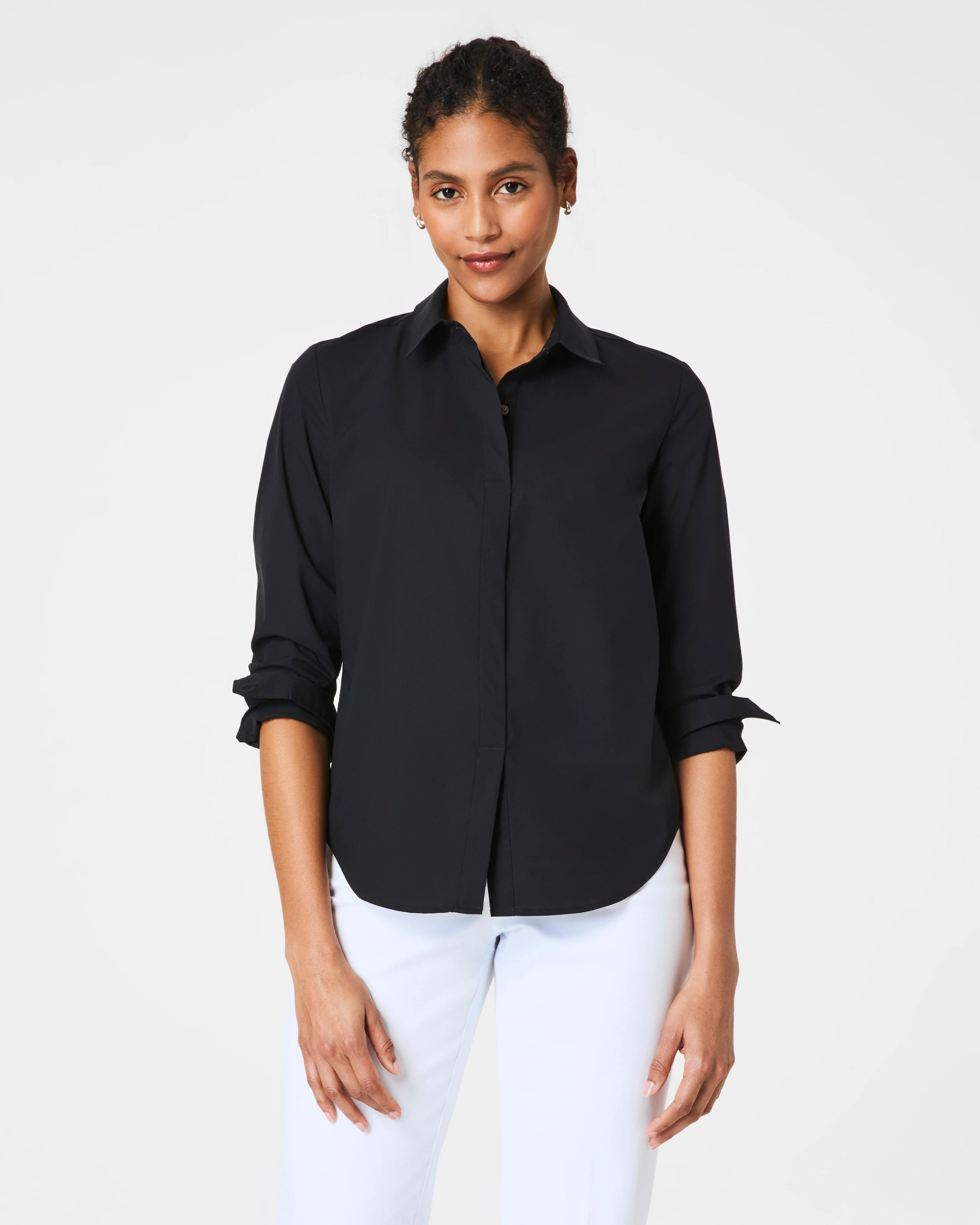 SPANX® Poplin No-Gape Tailored Shirt | Spanx