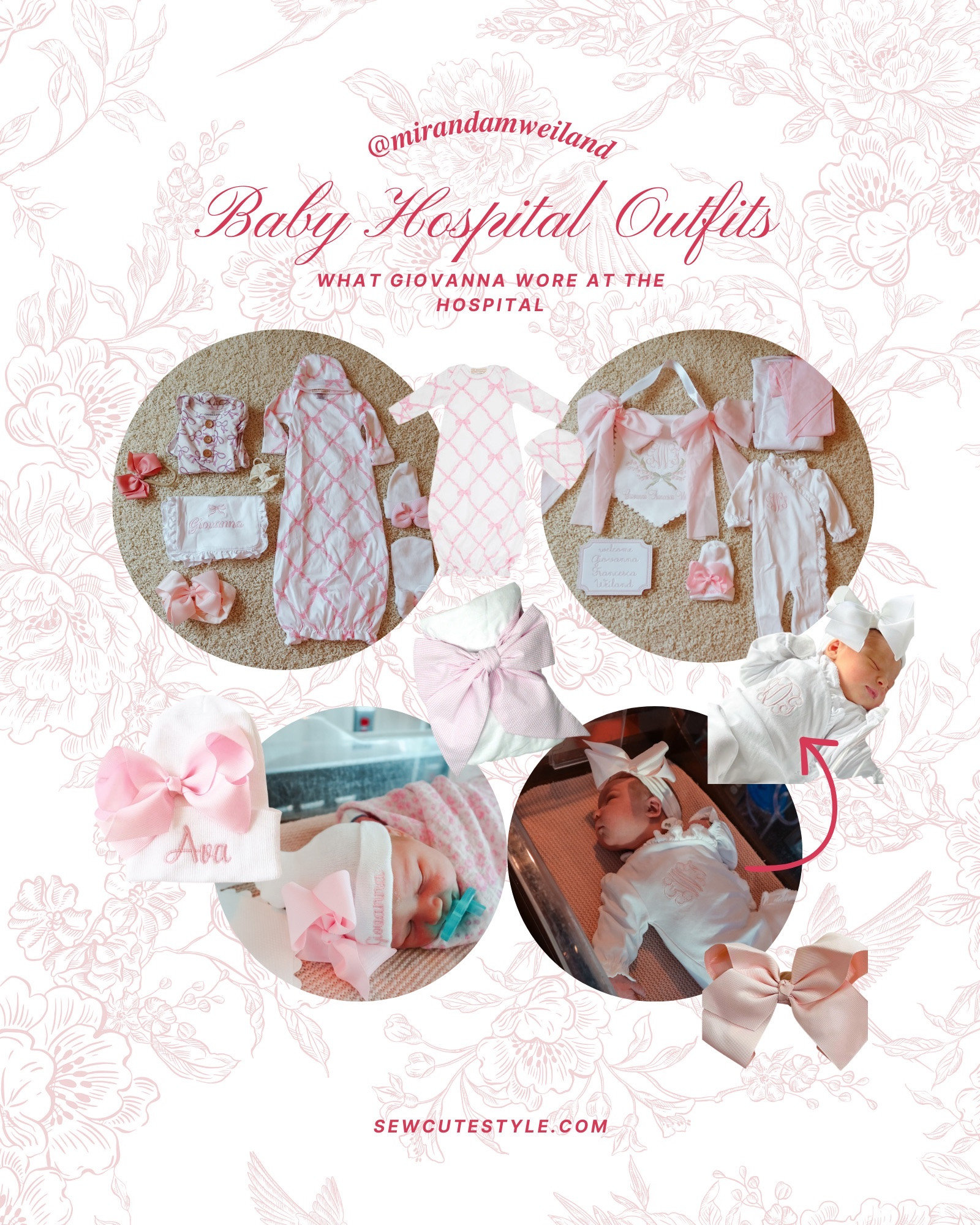 Baby girl hospital outfits! Here is what to pack in your hospital bag for baby girl. Love all of these sweet baby girl outfit ideas and swaddles. 

Baby girl hospital outfit / newborn girl coming home outfit / newborn girl knotted gown / baby girl hospital take home outfit / personalized newborn outfit girl / newborn bow headband / soft newborn swaddle blanket / newborn essentials hospital bag / baby girl first outfit / monogram baby girl outfit / classic newborn girl style / newborn photo outfit girl / baby girl layette set

#LTKBaby #LTKmomlife