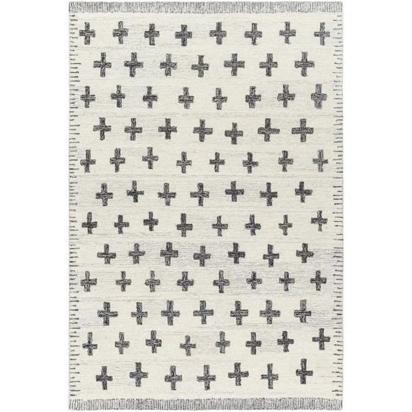 Khaylani Hand Tufted Wool Abstract Indoor Rug | Wayfair North America