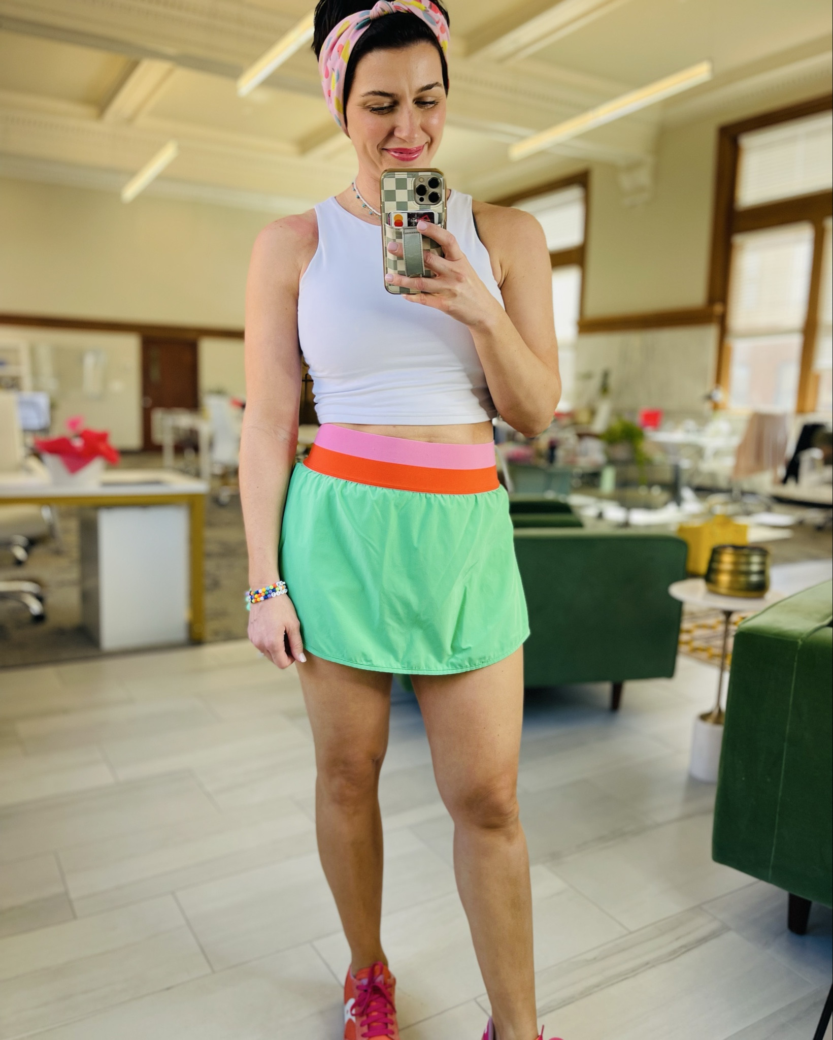 My Beach Riot skirts are still on S A L E! The green one is down to $50 and the blue one is $45…that is a great price for these! I get compliments every time I wear them. They have built-in shorts underneath. I’m wearing a medium 

#LTKFamily #LTKStyleTip #LTKActive