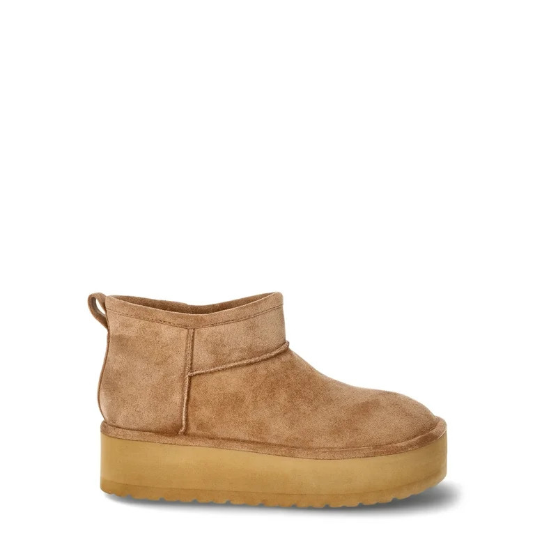 Madden NYC Women's Platform Cozy Ankle Boots | Walmart (US)