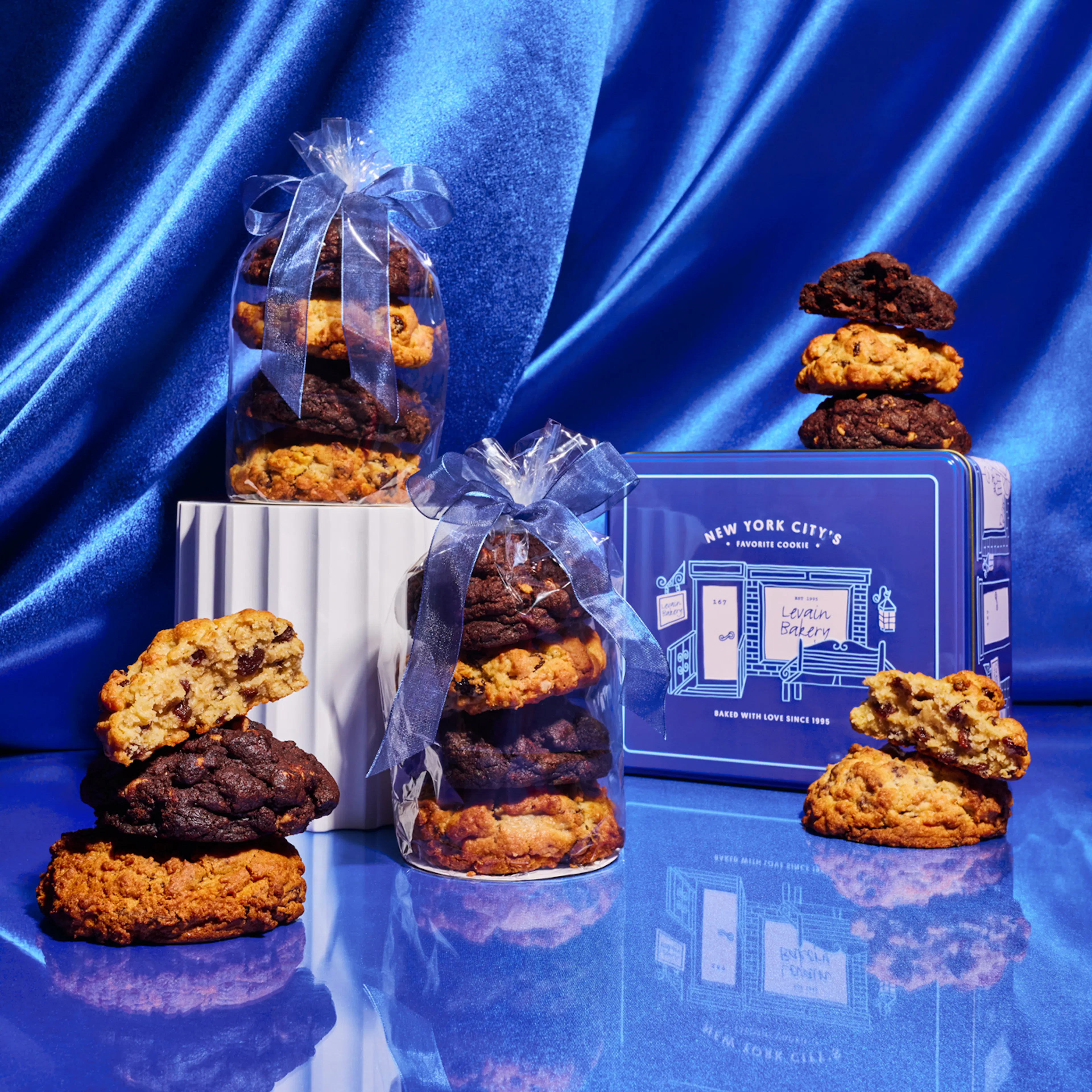 Cookie Gift Tin by Levain Bakery | Goldbelly | Goldbelly