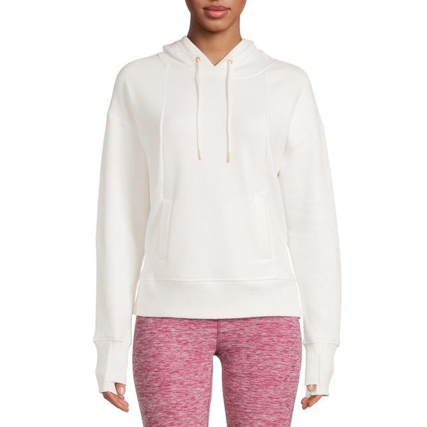 Avia Women's Active Plush Hooded Sweatshirt with Long Sleeves - Walmart.com | Walmart (US)