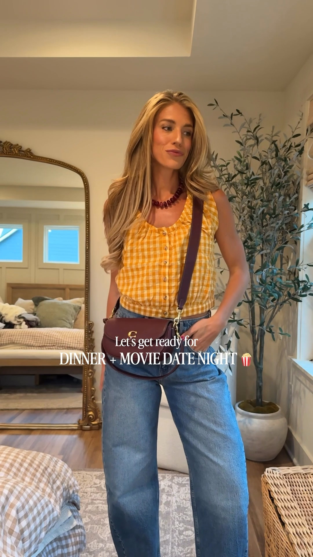 We went to dinner and a movie last night for mom and dad date night. Saw the new Spider-Man and it was so good! I wore this gingham top in size small with these barrel jeans. I’m wearing my true size 27 long in the jeans.
Lip gloss shade is dusty pink



Tall sizes, Long inseam, Abercrombie jeans, Abercrombie denim. @abercrombie

#LTKootd #LTKgrwm #LTKTall