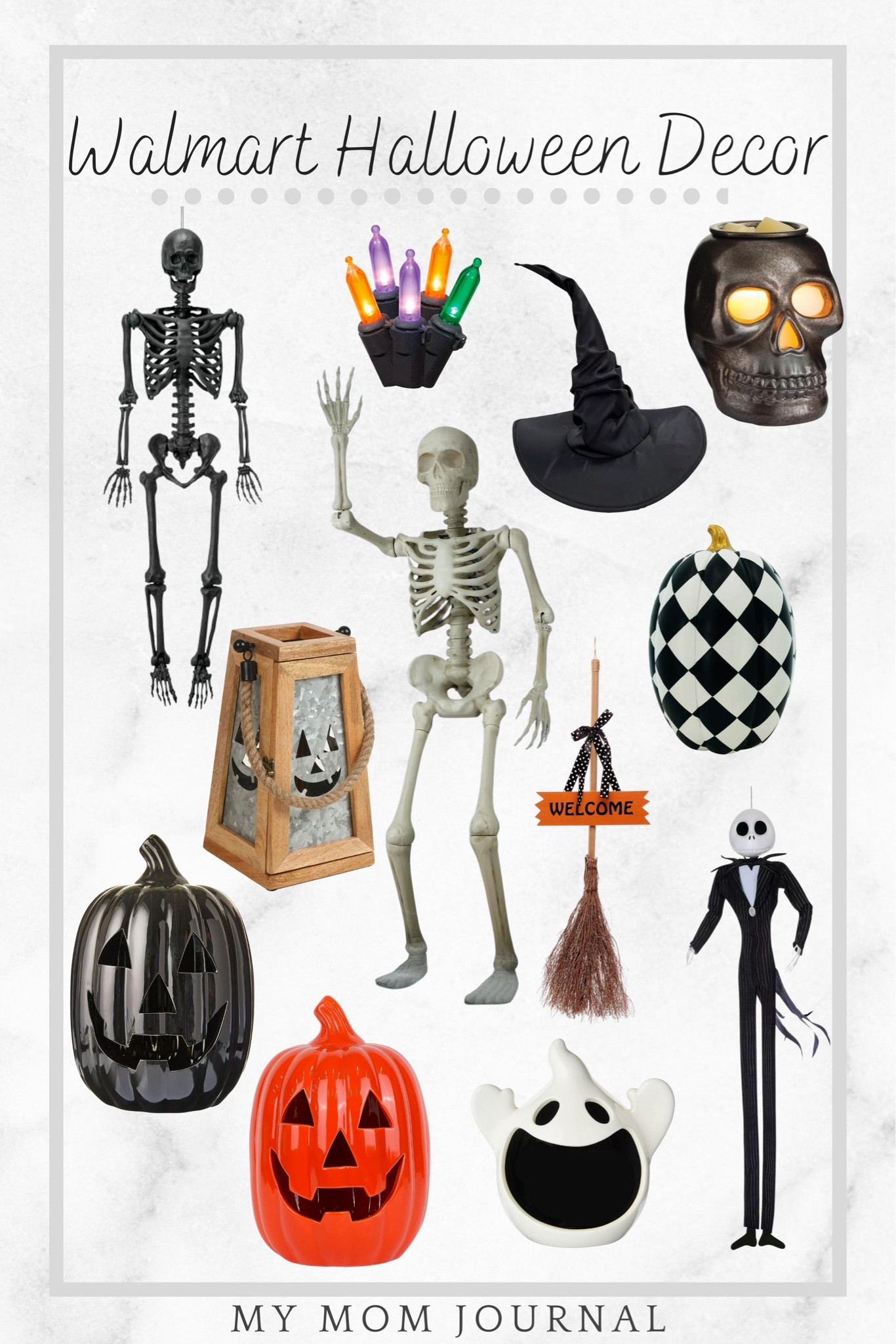 Walmart Halloween decor! That 10 foot skeleton might be in a box in my garage right now. 😅



#LTKunder50 #LTKSeasonal #LTKhome
