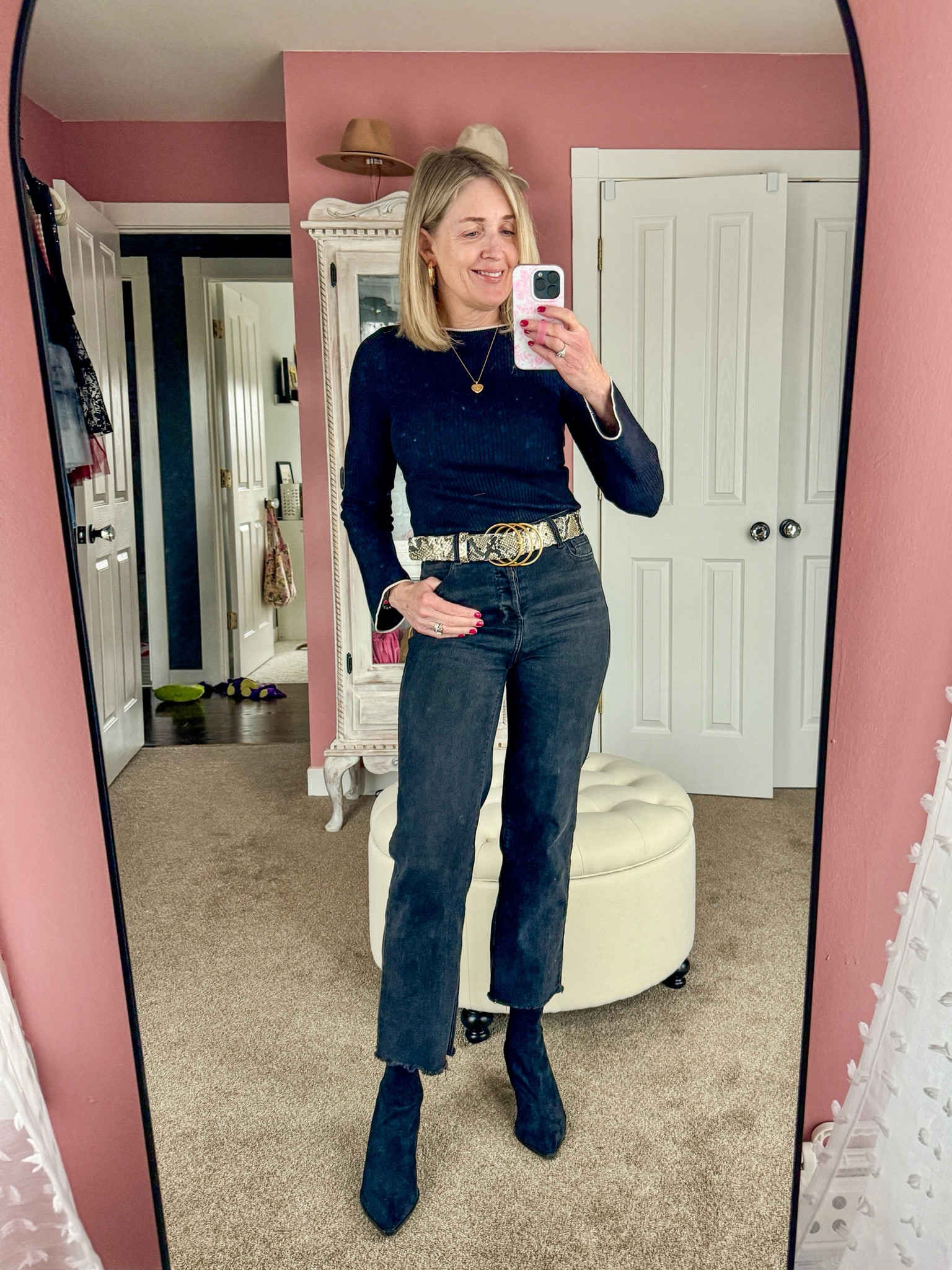 Winter outfit idea.

Dolce Vita boots, black jeans, affordable outfit, Loft sweater, style inspo, Anthropologie

#LTKSeasonal #LTKOver40 #LTKStyleTip