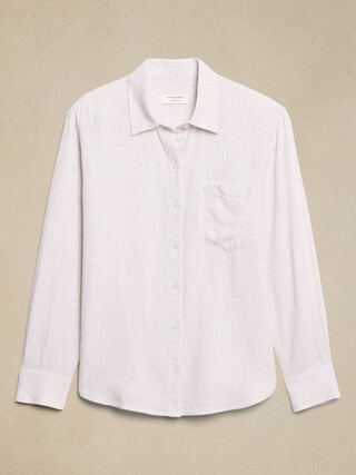 Classic Linen-Blend Shirt | Banana Republic Factory | Banana Republic Factory