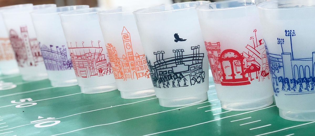 Home / Specialty Shops / Entertaining by Occasion / Football Tailgate Party Supplies / Re... | Two Funny Girls